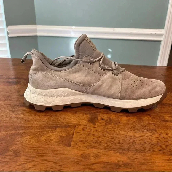 Men’s Timberland Brooklyn Oxford tan suede sneaker size 12 - Picture 2 of 10
